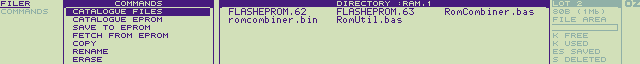 Files shown in the Filer