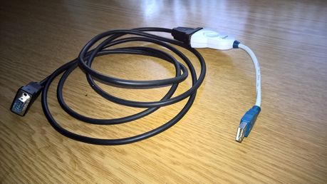 Z88 to PC Cable with Serial USB Adapter