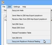 Select Protocol Popdown Testing Program