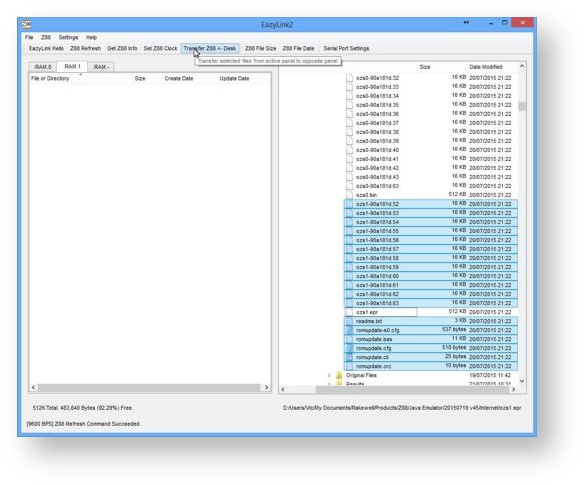 Select Desktop Files